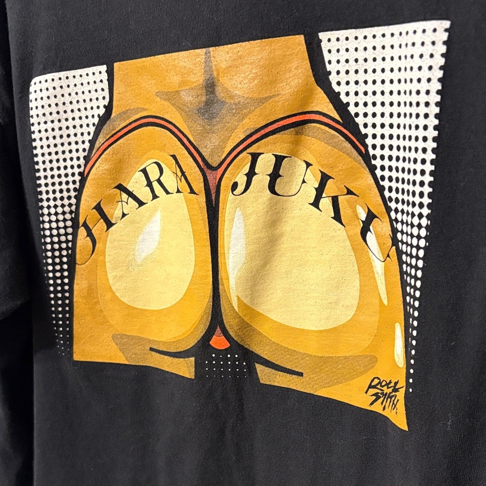 ROCK SMITH RARE Black Graphic Tee - Picture 4 of 5